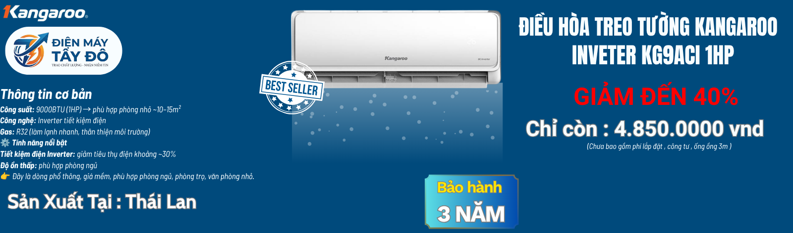 ĐIỀU HÒA TREO TƯỜNG