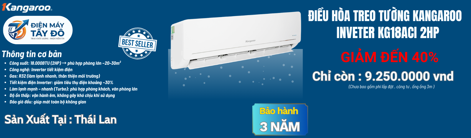 ĐIỀU HÒA TREO TƯỜNG