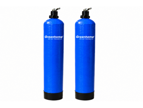 2 cột Lọc Tổng Composite 1054  02 van cơ 3 ngã 27