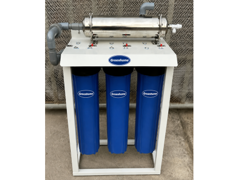 Bộ Lọc Tổng Đầu Nguồn Greenhome UF Công Suất 1500L/H 3 Cốc GHUF15003C