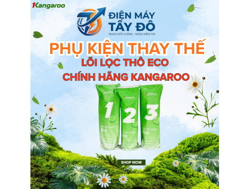 Combo 3 Lõi Lọc ECO 1-2-3 Chính Hãng Kangaroo