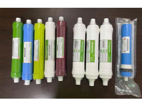 Combo 5 Lõi Chức Năng Màu , 3 Lõi Đúc 123 , Lõi Số 4 ( Màng RO)