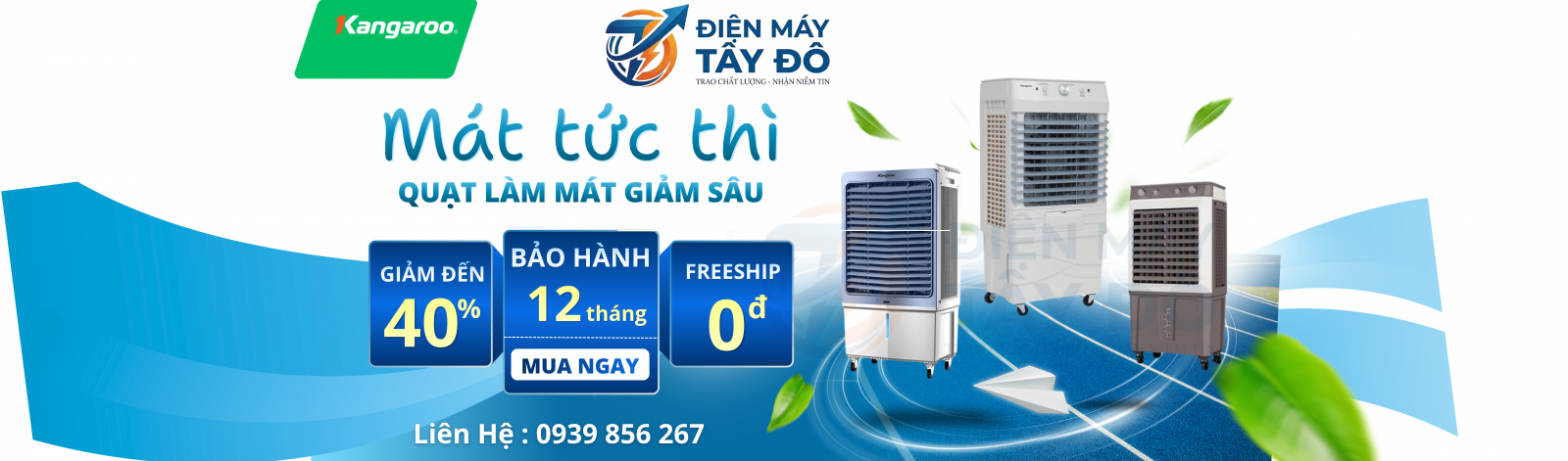  Điện Máy Tây Đô - Đại Lý Kangaroo Tại Cần Thơ và Miền Tây