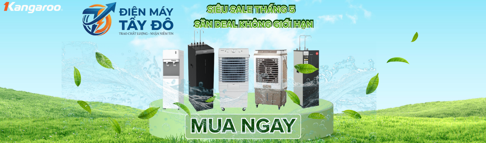  Điện Máy Tây Đô - Đại Lý Kangaroo Tại Cần Thơ và Miền Tây