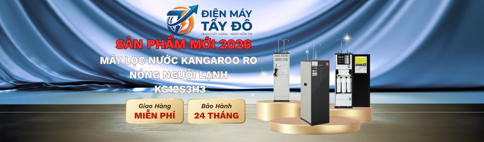  Điện Máy Tây Đô - Đại Lý Kangaroo Tại Cần Thơ và Miền Tây